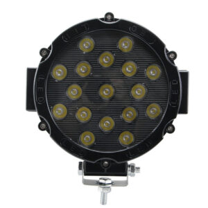 2X 51W 7inch Round Led Offroad Work Light For ATV Truck SUV (Black)