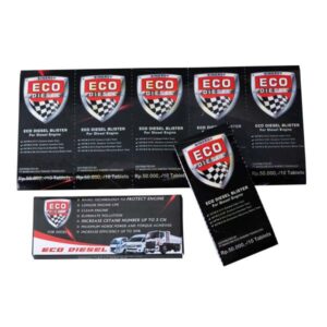 ECO Diesel 10 Tablets Card for Diesel Vehicles