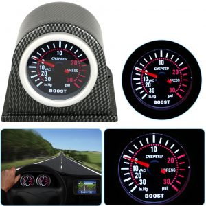 52mm Turbo Boost Gauge with Mounting Bracket